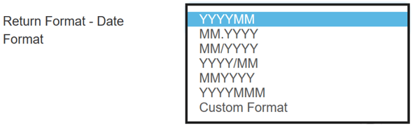 Simplifying Time period selectors for SAP Lumira Dashboards