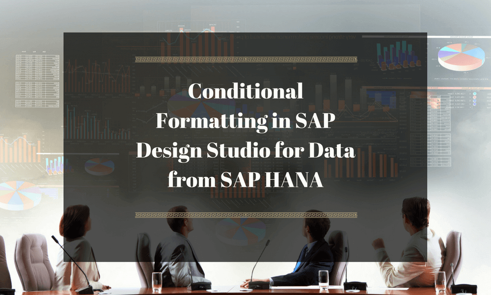 Conditional Formatting in SAP Design Studio For Data From SAP HANA