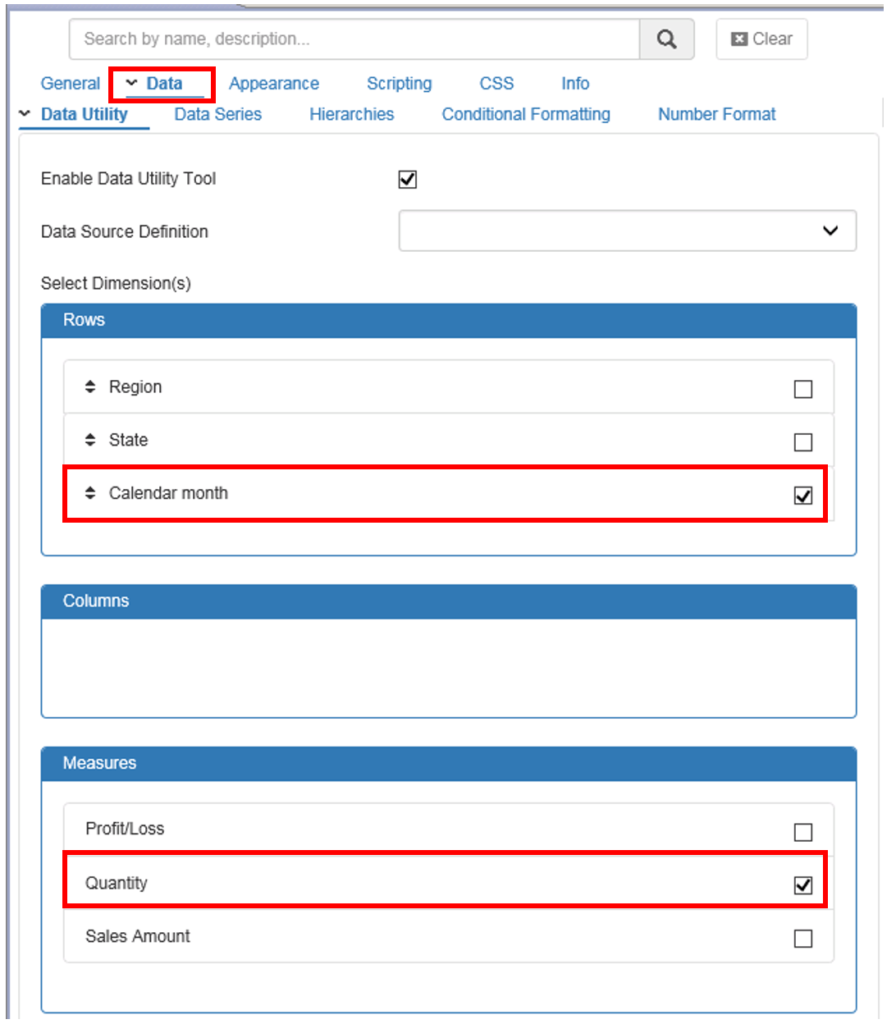 VBX Property Sheet