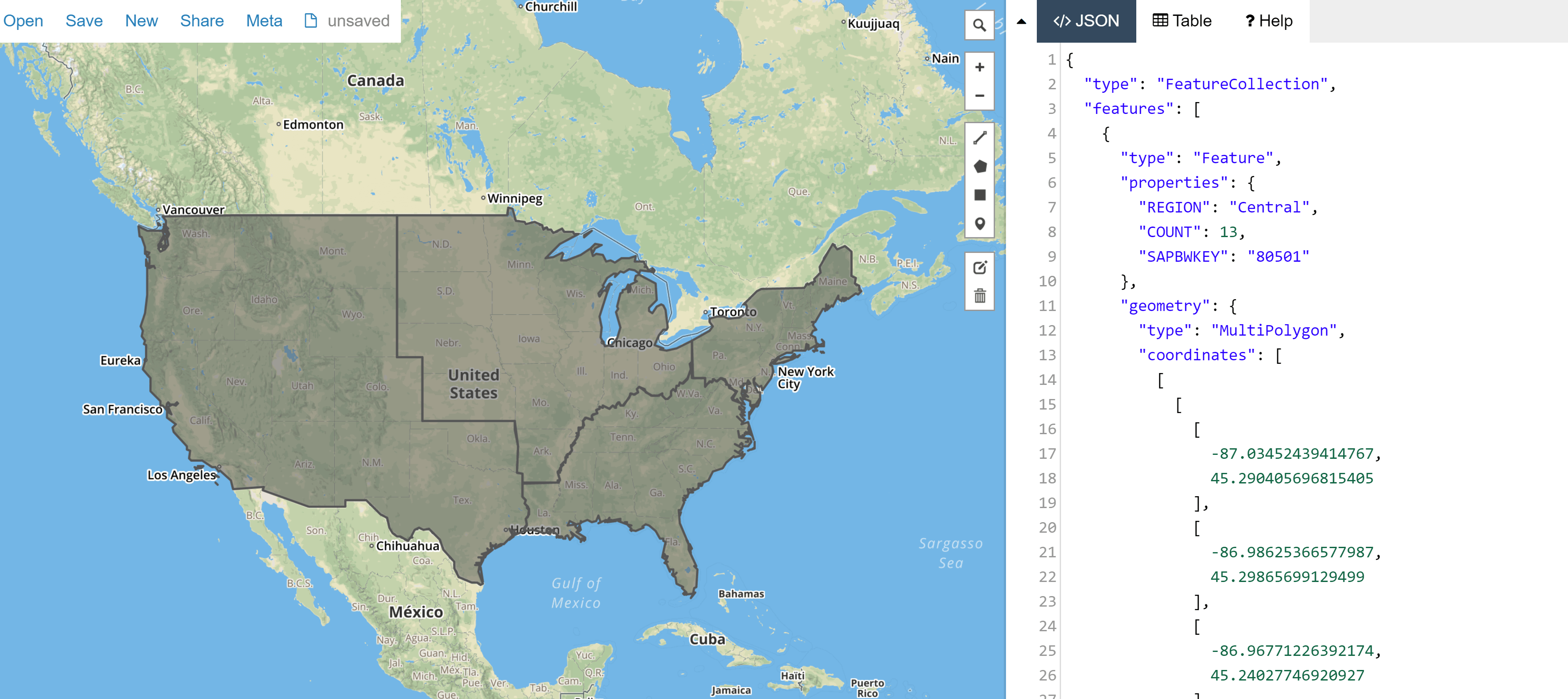 Custom Region Maps in SAP Lumira Designer using VBX Extensions