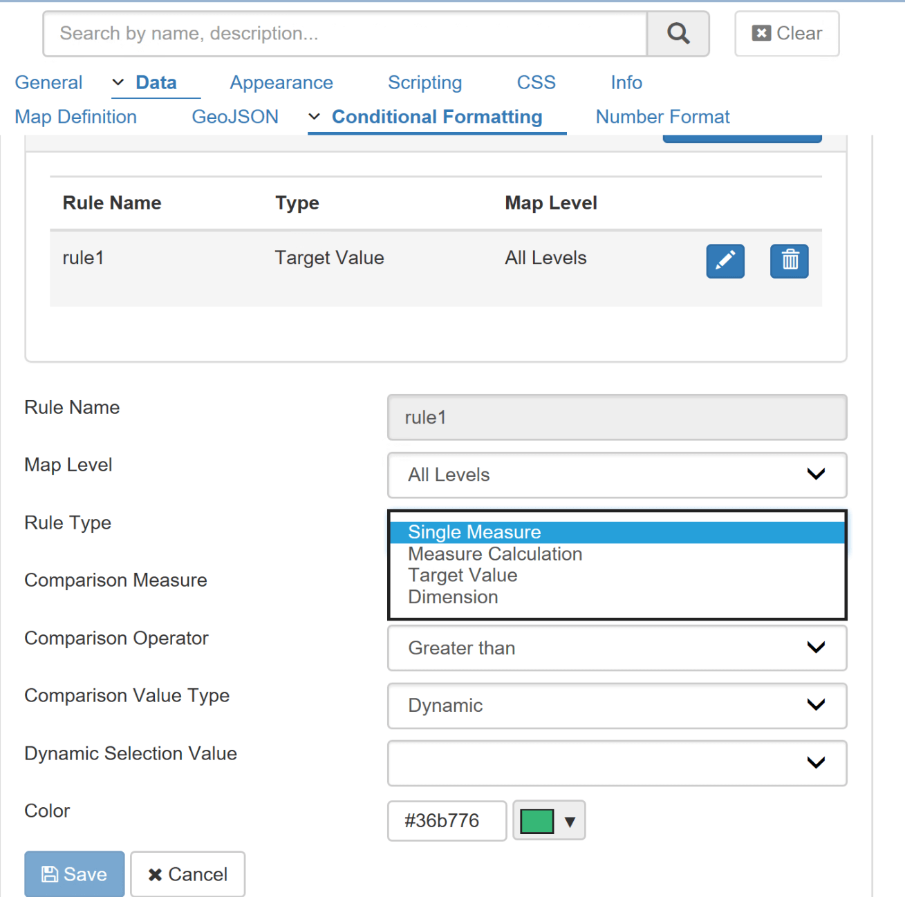 Custom Region Maps in SAP Lumira Designer using VBX Extensions