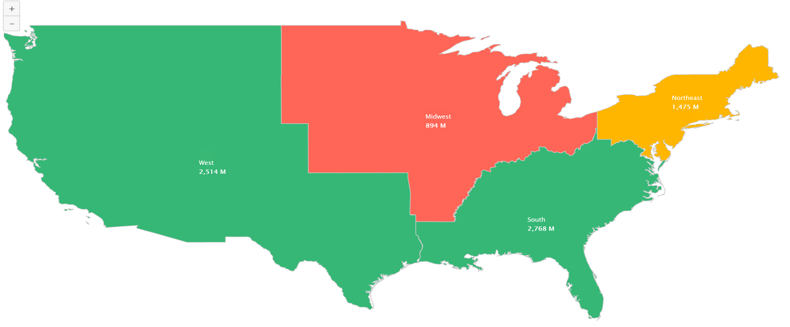 Custom Region Maps in SAP Lumira Designer using VBX Extensions