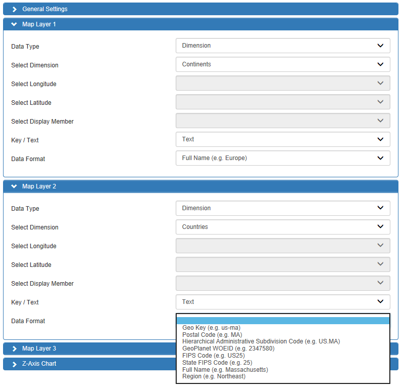 Drilldown Geo Maps in SAP Lumira Designer