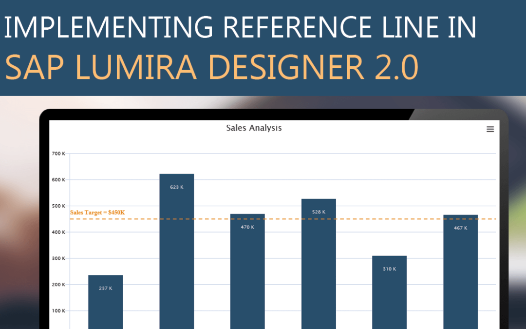 Implementing Reference Lines in SAP Lumira Designer