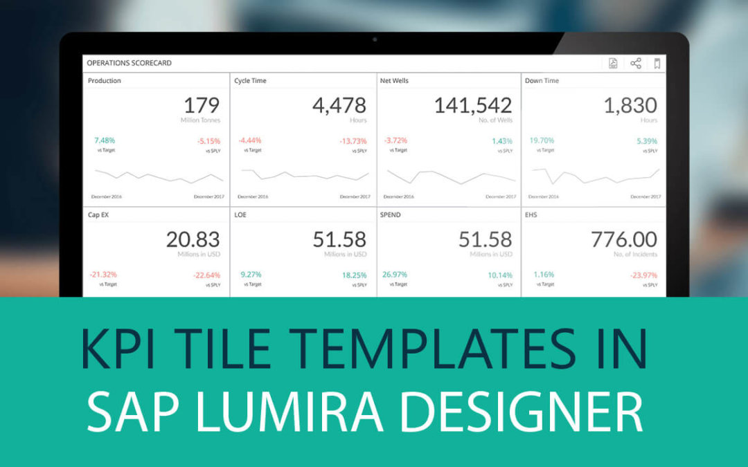 KPI Tile Templates in SAP Lumira Designer
