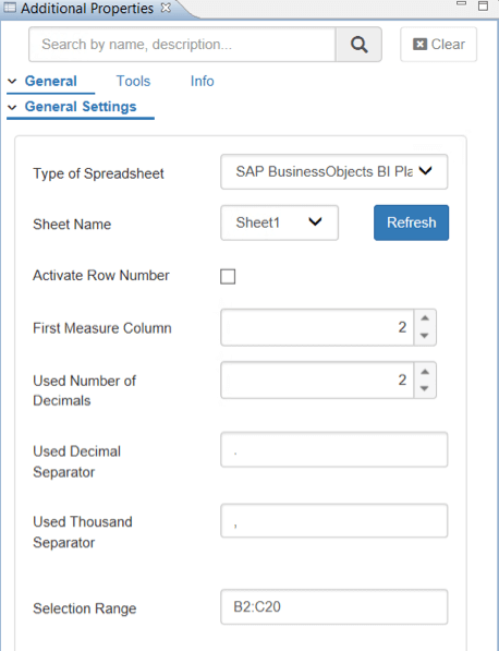 Simplifying Dashboard POCs using “Data Selection” option in an .xls Datasource